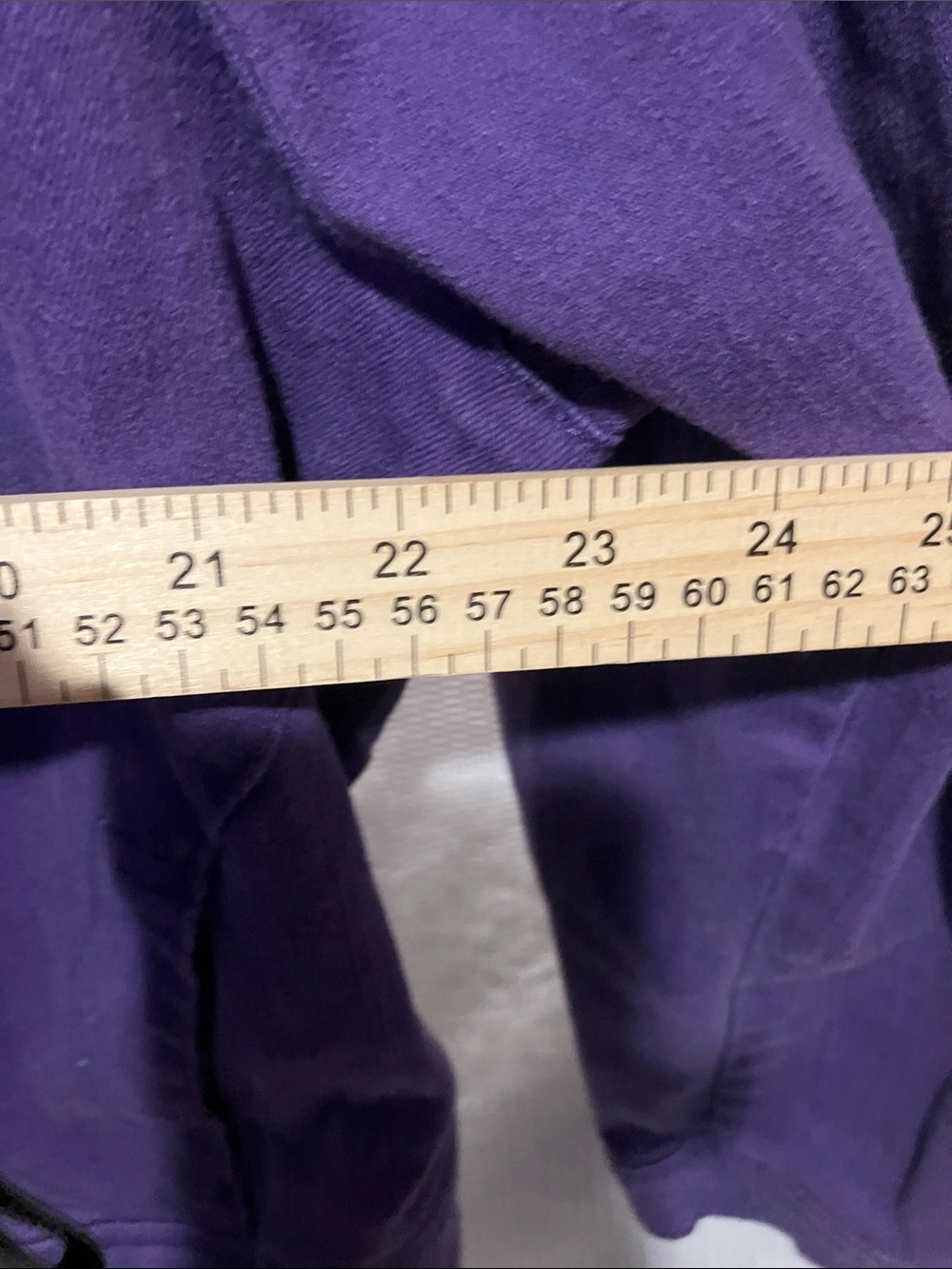 One world purple, jean jacket 3X - Picture 5 of 9